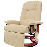 Массажное кресло Calviano 2160 (экокожа, бежевый) - Превью изображения №7 — Интернет-магазин Time-Shop