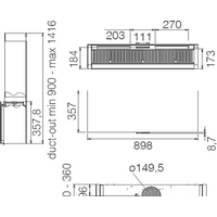 Кухонная вытяжка Elica Rules DEKT/F/90 PRF0163754 - Превью изображения №14 — Интернет-магазин Time-Shop