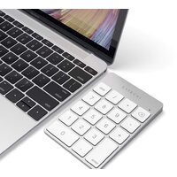 Цифровой блок Satechi Aluminum Slim Rechargeable Bluetooth Keypad (серебристый) - Превью изображения №5 — Интернет-магазин Time-Shop