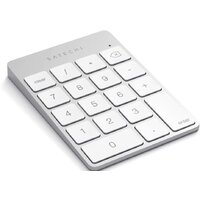 Цифровой блок Satechi Aluminum Slim Rechargeable Bluetooth Keypad (серебристый) - Превью изображения №7 — Интернет-магазин Time-Shop