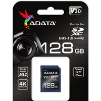 Карта памяти ADATA Premier Pro ASDX128GUI3V30S-R SDXC 128GB - Превью изображения №2 — Интернет-магазин Time-Shop