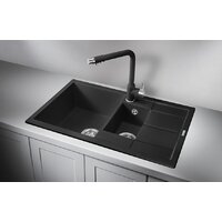 Кухонная мойка Granula GR-7802 (турмалин) - Превью изображения №3 — Интернет-магазин Time-Shop