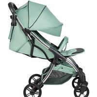 Коляска прогулочная «книга» Farfello Sunrise FS-005 (мятный/серебристый) - Превью изображения №3 — Интернет-магазин Time-Shop
