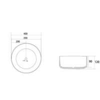 Умывальник Abber Bequem AC2109RG (розовое золото) - Превью изображения №3 — Интернет-магазин Time-Shop