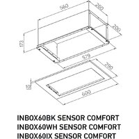Кухонная вытяжка Meferi INBOX60WH Sensor Comfort - Превью изображения №14 — Интернет-магазин Time-Shop