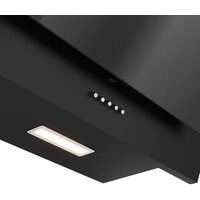 Кухонная вытяжка Elikor Коралл 60П-430-К3Д 266401 (черный/черное стекло) - Превью изображения №6 — Интернет-магазин Time-Shop