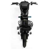 Электроскутер NOVA EC02 (графит, с кофром, без цепи) - Превью изображения №4 — Интернет-магазин Time-Shop