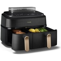 Аэрогриль (аэрофритюрница) Philips 5000 Series Ovi Dual Basket NA552/00 - Превью изображения №4 — Интернет-магазин Time-Shop