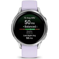 Умные часы Garmin Venu 4 41 мм (серебристый/сиреневый) - Превью изображения №3 — Интернет-магазин Time-Shop