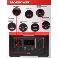 Портативная зарядная станция Profipower ПЭ-600 - Превью изображения №17 — Интернет-магазин Time-Shop