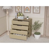 Детский комод Incanto Юг с органайзером 800/4 PK-0077/6/kЛ (кашемир) - Превью изображения №12 — Интернет-магазин Time-Shop