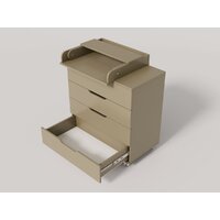 Детский комод Incanto Юг с органайзером 800/4 PK-0077/6/kЛ (кашемир) - Превью изображения №7 — Интернет-магазин Time-Shop