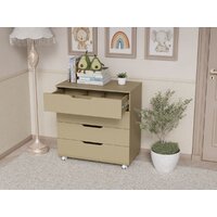 Детский комод Incanto Юг с органайзером 800/4 PK-0077/6/kЛ (кашемир) - Превью изображения №13 — Интернет-магазин Time-Shop