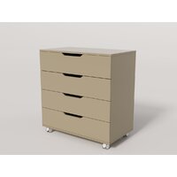 Детский комод Incanto Юг с органайзером 800/4 PK-0077/6/kЛ (кашемир) - Превью изображения №2 — Интернет-магазин Time-Shop