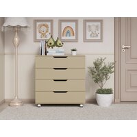 Детский комод Incanto Юг с органайзером 800/4 PK-0077/6/kЛ (кашемир) - Превью изображения №8 — Интернет-магазин Time-Shop