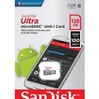 Карта памяти SanDisk microSDXC SDSQUNR-128G-GN6MN 128GB - Превью изображения №2 — Интернет-магазин Time-Shop