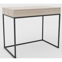 Hype Mebel Авелин 70x40 (черный/древесина белая)