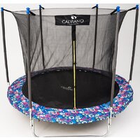 Батут Calviano Smile 252 см-8FT INSIDE с внутренней сеткой складной - Превью изображения №2 — Интернет-магазин Time-Shop