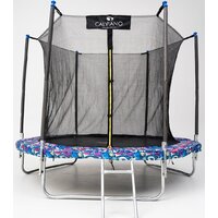 Батут Calviano Smile 252 см-8FT INSIDE с внутренней сеткой складной - Превью изображения №3 — Интернет-магазин Time-Shop