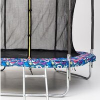 Батут Calviano Smile 252 см-8FT INSIDE с внутренней сеткой складной - Превью изображения №7 — Интернет-магазин Time-Shop