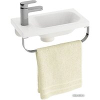 Умывальник Ravak Chrome 400 левый 40x22 [XJGL1100000] - Превью изображения №2 — Интернет-магазин Time-Shop