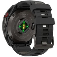 Умные часы Garmin Fenix 8 Pro 51 мм (серый, черный силиконовый ремешок) - Превью изображения №11 — Интернет-магазин Time-Shop