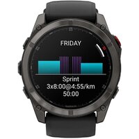 Умные часы Garmin Fenix 8 Pro 51 мм (серый, черный силиконовый ремешок) - Превью изображения №9 — Интернет-магазин Time-Shop