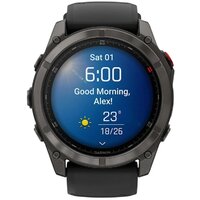 Умные часы Garmin Fenix 8 Pro 51 мм (серый, черный силиконовый ремешок) - Превью изображения №10 — Интернет-магазин Time-Shop