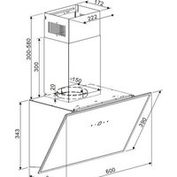 Кухонная вытяжка MAUNFELD Astro 60 (черное стекло) - Превью изображения №14 — Интернет-магазин Time-Shop