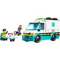Конструктор LEGO City Скорая помощь 60451 - Превью изображения №4 — Интернет-магазин Time-Shop