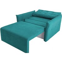 Кресло-кровать Krones Клио мод.1 (велюр лазурный) - Превью изображения №3 — Интернет-магазин Time-Shop