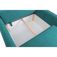 Кресло-кровать Krones Клио мод.1 (велюр лазурный) - Превью изображения №4 — Интернет-магазин Time-Shop