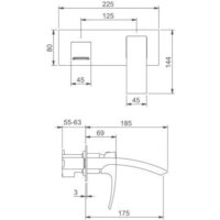 Смеситель Gappo G1007-29 - Превью изображения №4 — Интернет-магазин Time-Shop