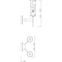 Бра Divinare Sham 4505/17 AP-2 - Превью изображения №3 — Интернет-магазин Time-Shop