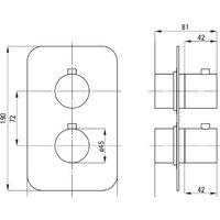 Душевая система  Deante Box Gold BXYZGEBT - Превью изображения №7 — Интернет-магазин Time-Shop