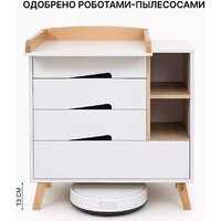 Детский комод Rant Lago Pro 800/4 (crystal beige) - Превью изображения №11 — Интернет-магазин Time-Shop