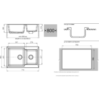 Кухонная мойка GranFest GF-P780K (красный марс) - Превью изображения №2 — Интернет-магазин Time-Shop