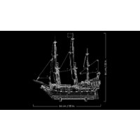 Конструктор LEGO Icons 10365 Пираты Карибского моря: Черная жемчужина - Превью изображения №11 — Интернет-магазин Time-Shop