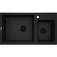 Кухонная мойка Deante Eridan ZQE G20B (графитовый металлик) - Превью изображения №1 — Интернет-магазин Time-Shop