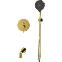 Душевой гарнитур  Whitecross Y YSET06TOPGL (золото) - Превью изображения №2 — Интернет-магазин Time-Shop