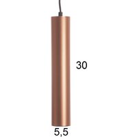 Подвесная люстра BayerLux Лукас 9919639 (матовая медь) - Превью изображения №9 — Интернет-магазин Time-Shop