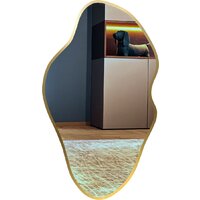 Зеркало с подсветкой  EMZE 45x77 LED.UV.NF.45.77.AUR.4K (золото с УФ-окантовкой и подсветкой) - Превью изображения №12 — Интернет-магазин Time-Shop