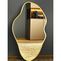 Зеркало с подсветкой  EMZE 45x77 LED.UV.NF.45.77.AUR.4K (золото с УФ-окантовкой и подсветкой) - Превью изображения №10 — Интернет-магазин Time-Shop