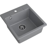 Кухонная мойка GranFest Urban GF-UR-245 (темно-серый) - Превью изображения №2 — Интернет-магазин Time-Shop