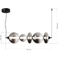 Подвесная люстра ST Luce SL6119.413.40 - Превью изображения №5 — Интернет-магазин Time-Shop