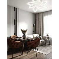 Припотолочная люстра Aitin Pro C9045/4+4 (белый) - Превью изображения №3 — Интернет-магазин Time-Shop