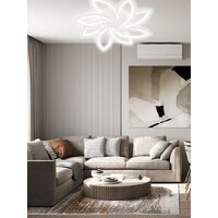 Припотолочная люстра Aitin Pro C9045/4+4 (белый) - Превью изображения №5 — Интернет-магазин Time-Shop