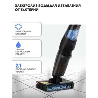 Вертикальный моющий пылесос Deerma DEM-VX96W - Превью изображения №10 — Интернет-магазин Time-Shop