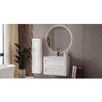  Belux Шкаф-полупенал София ПН 30 (1, белый глянцевый) - Превью изображения №3 — Интернет-магазин Time-Shop