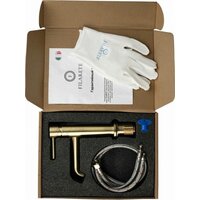 Смеситель Filarete Roun FL5020 (матовое золото) - Превью изображения №13 — Интернет-магазин Time-Shop